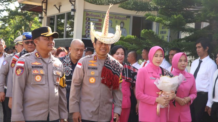 Kapolda NTT Kunjungi Polres Rote Ndao, Tekankan Mental Sehat dan Terapi USEFT