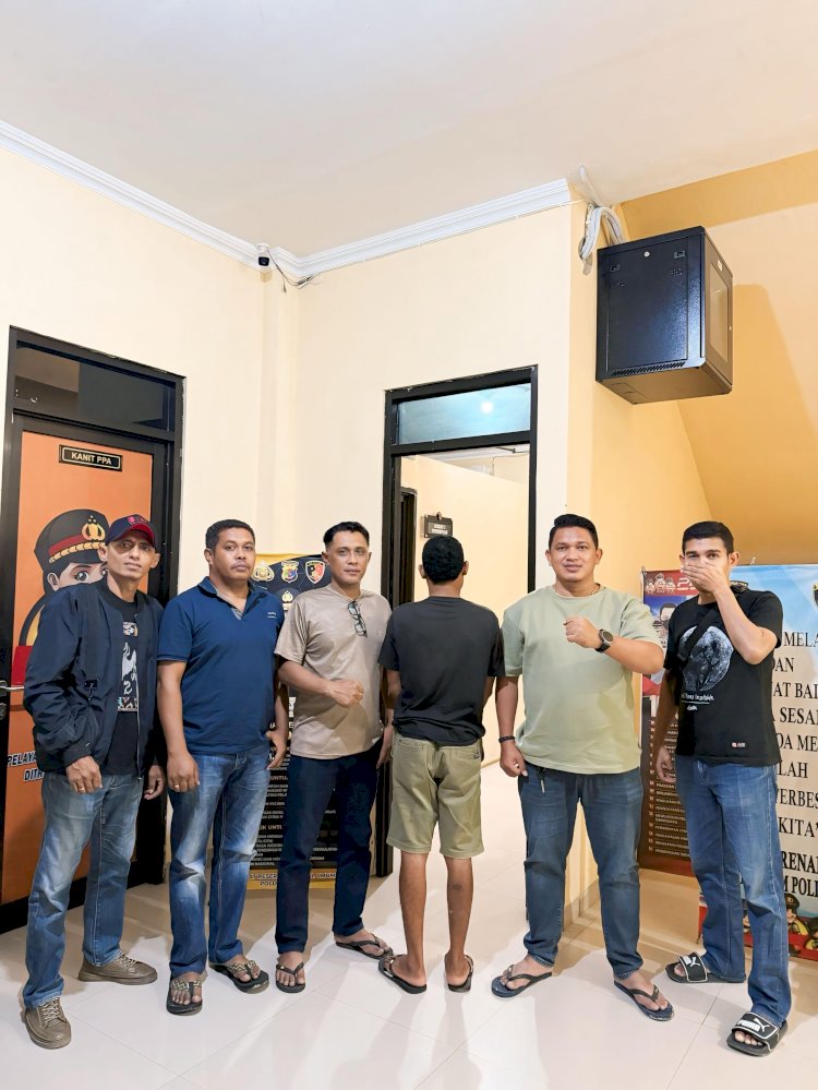 Buron Setahun, Terduga Pelaku Kejahatan terhadap Anak Berhasil Ditangkap Tim Zero Polda NTT di Pasar Lili Kupang