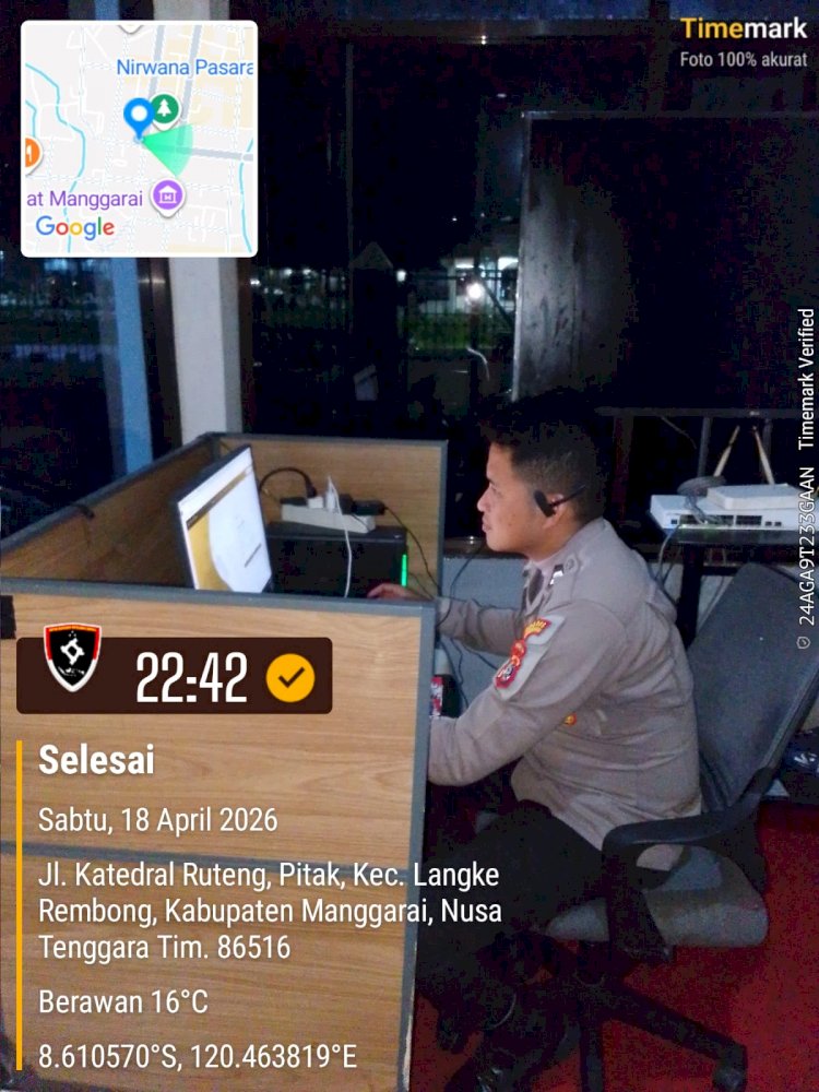 Layanan 110 Polres Manggarai Tetap Siaga, Polda NTT Imbau Gunakan untuk Laporan Riil