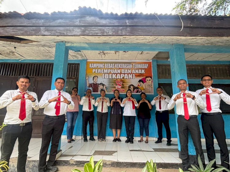 Dirres PPA dan PPO Polda NTT Perkuat Implementasi Kampung Bekapan, Dorong Perlindungan Perempuan dan Anak