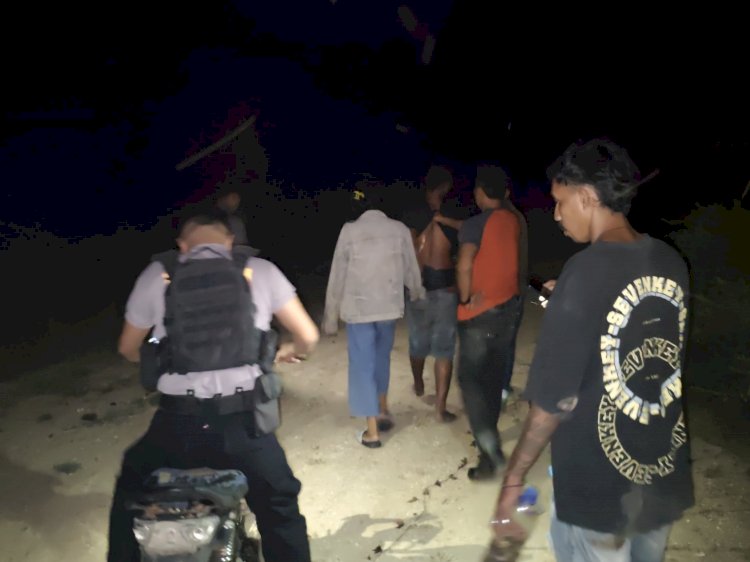 Respons Cepat Layanan 110, Polres Sumba Barat Daya Amankan Dua Remaja Terlibat Perkelahian