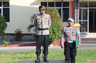 Kapolres Manggarai Timur Tegaskan Zero Tolerance, Pelanggaran Anggota Terancam PTDH