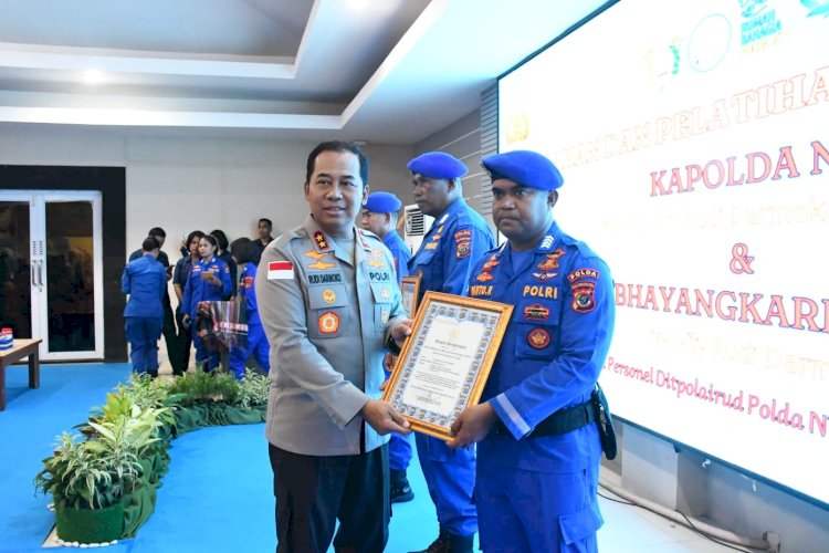 Kapolda NTT Apresiasi Personel Ditpolairud Berprestasi, Dedikasi Nyata untuk Masyarakat