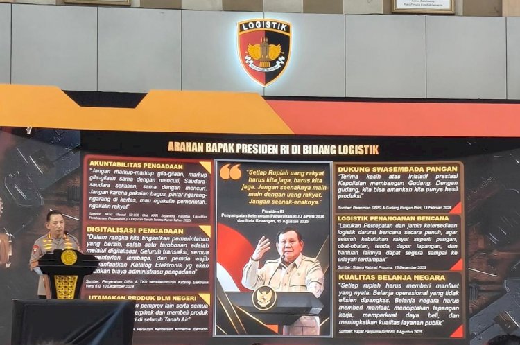 Era Baru Logistik Polri Resmi Diluncurkan, Polda NTT Siap Dukung Pengelolaan Transparan