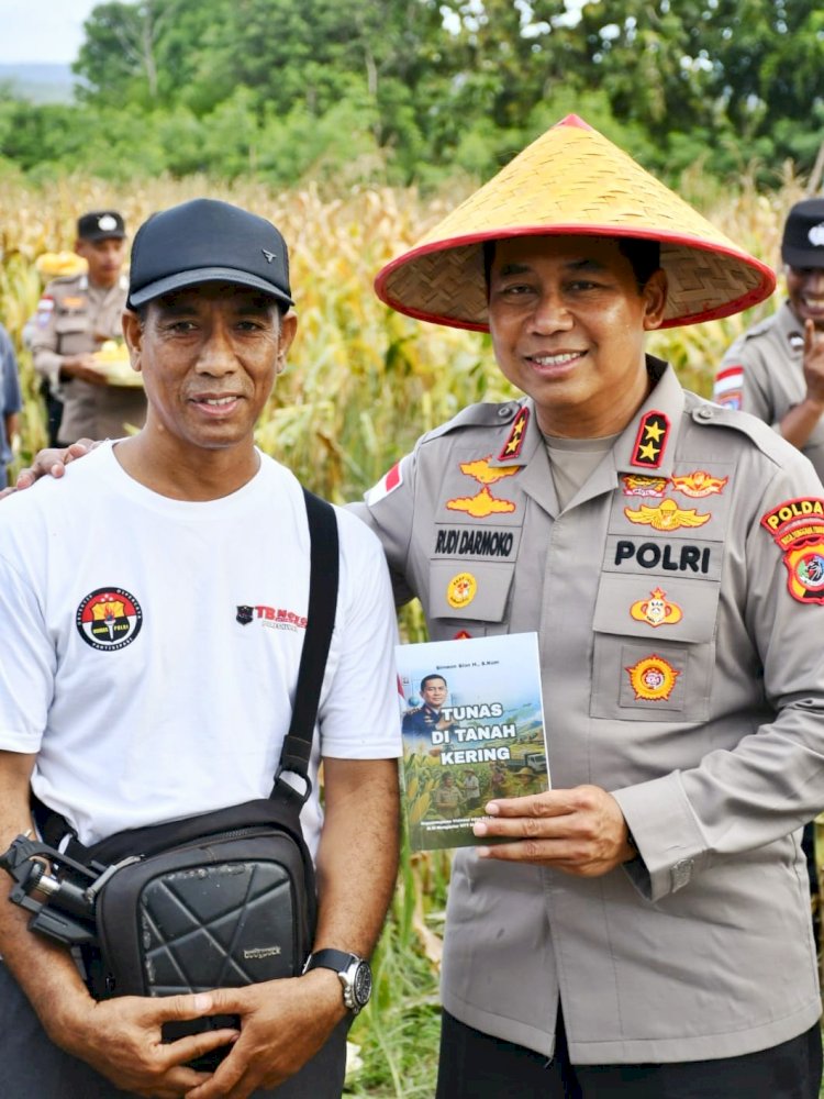 Tunas di Tanah Kering, Kisah Kepemimpinan Kapolda NTT Bangun Harapan Petani Flobamora Lewat Jagung