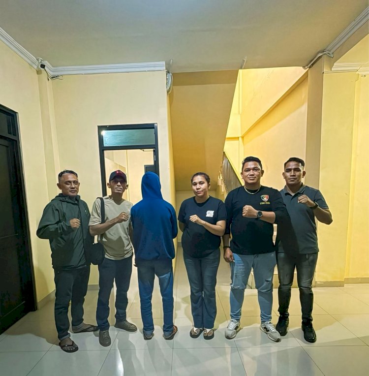 Tim Zero Polda NTT Amankan Terduga Pelaku Kekerasan Seksual Verbal Bermodus Akun Palsu