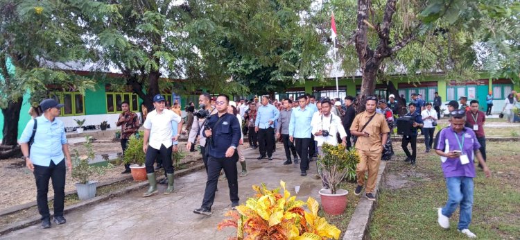 Kapolda NTT Pantau Langsung Pengamanan dan Pengawalan Kunjungan Wapres RI di Rote Ndao