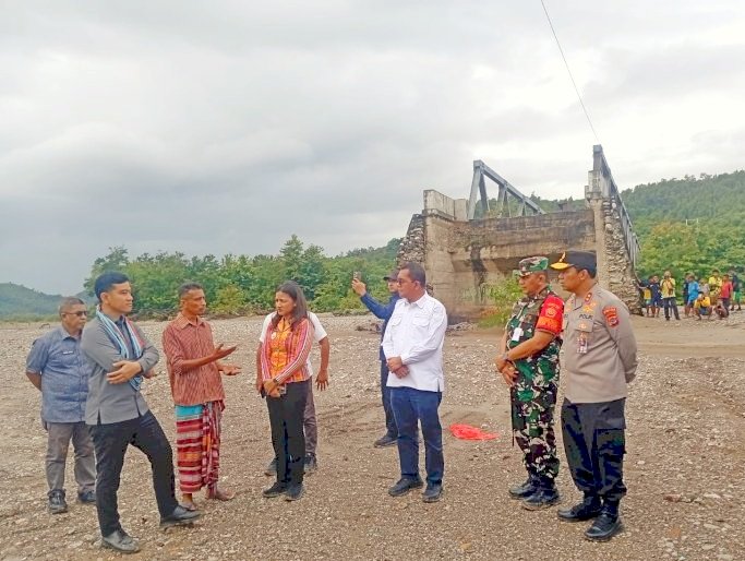 Kapolda NTT Dampingi Wapres RI Tinjau Infrastruktur di Amfoang, Bukti Negara Hadir untuk Masyarakat Perbatasan