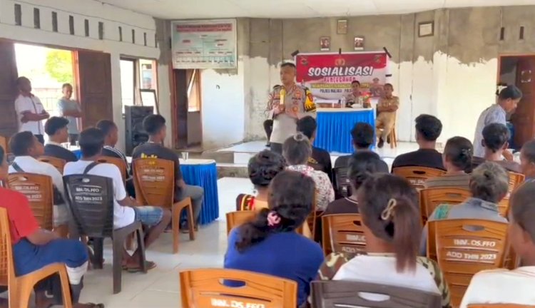 Kapolres Malaka Edukasi Warga Cegah TPPO, Tekankan Pentingnya Jalur Resmi bagi Calon PMI