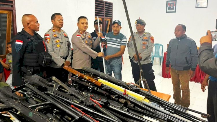Polda NTT Dukung dan Apresiasi Rekonsiliasi Damai Pasca Konflik Belle–Lewonara di Adonara