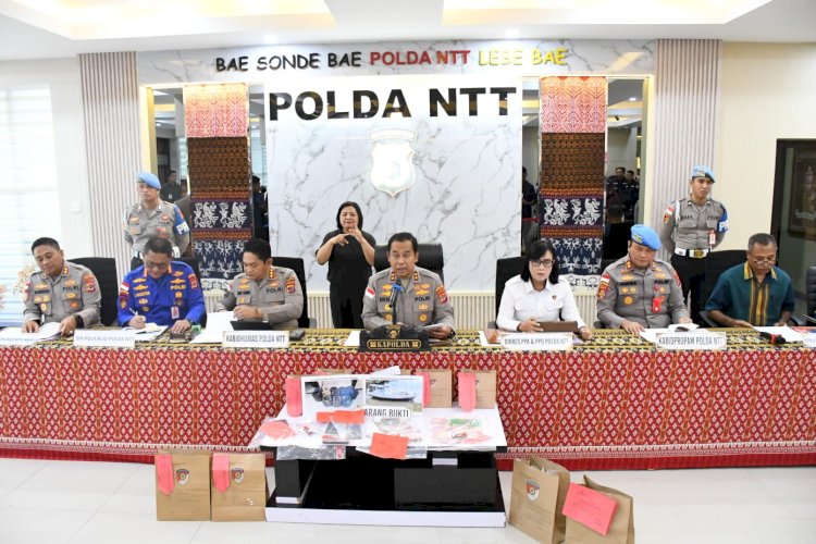 Kapolda NTT Tegaskan Komitmen Zero TPPO, Polda NTT Bongkar Jaringan Perdagangan Orang dan Penyelundupan Manusia Lintas Wilayah