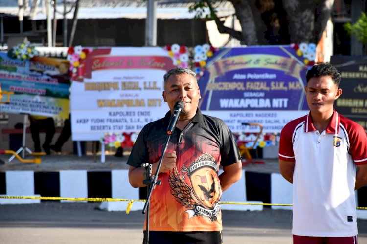 Semarak Hari Bhayangkara ke-80, Turnamen Bola Voli Antar Satker Polda NTT Resmi Bergulir