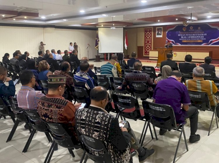 Penata Kebijakan Kapolri Madya 3 Polda NTT Hadiri Pelantikan DPD IKAL-Lemhannas NTT Masa Bakti 2026–2030