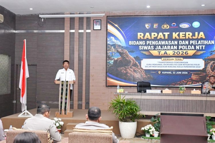 Irwasda Polda NTT Buka Rakerwas dan Diklat Siwas Tahun 2026, Perkuat Pengawasan Internal Berbasis Digital