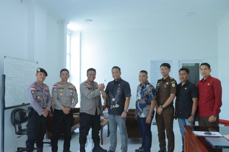 Kapolres Alor Perkuat Sinergitas dengan Kejaksaan Negeri Alor, Sepakat Tingkatkan Koordinasi Penegakan Hukum