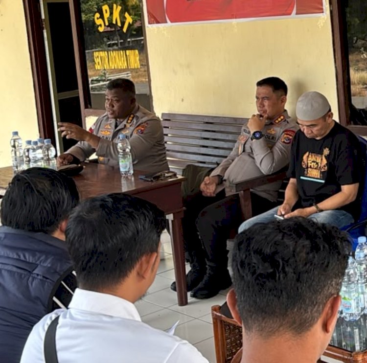 Polda NTT Kedepankan Musyawarah dan Pendekatan Adat, Situasi Pasca Konflik di Adonara Timur Semakin Kondusif