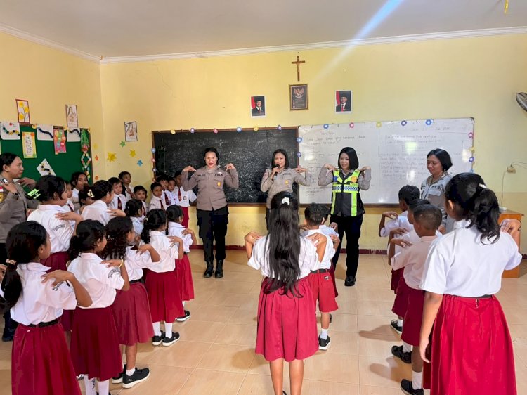 Polda NTT Gelar Trauma Healing dan Terapi USEFT bagi Anak-Anak Terdampak Konflik di Adonara Timur, Dukung Pemulihan Psikologis Pascakonflik