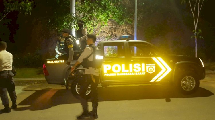 Patroli Gabungan Polres Manggarai Barat Jaga Kamtibmas Kota Labuan Bajo Tetap Kondusif