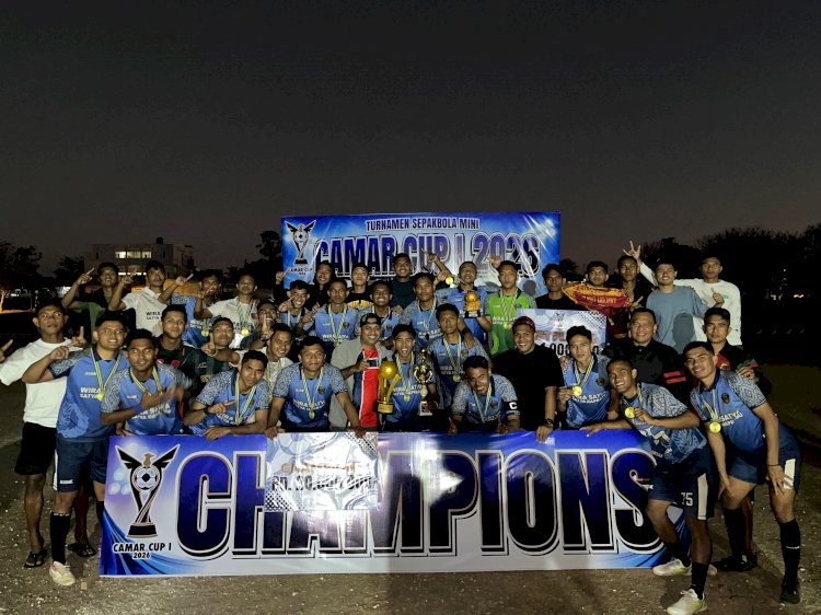 TRI BRATA FC Polda NTT Raih Juara 1 Open Turnamen Camar Cup I 2026