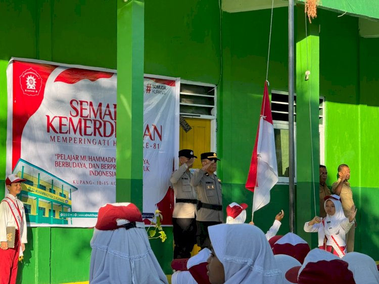 Polda NTT Turun ke Sekolah, Tanamkan Disiplin dan Bijak Bermedia Sosial kepada Pelajar
