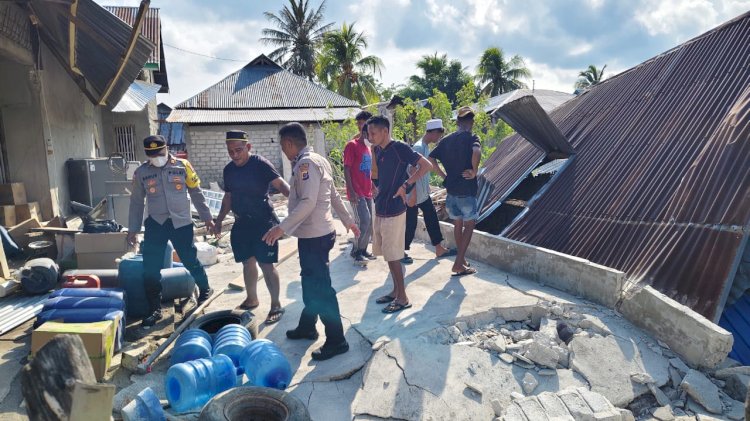Polri Hadir di Tengah Duka Gempa M 7,7 Manggarai Timur, Tiga Korban Meninggal Dunia, Polda NTT Perkuat Penanganan dan Pendataan