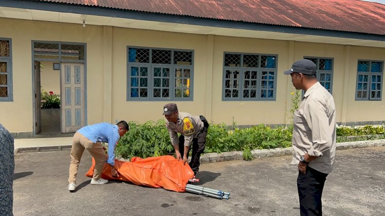 Bhabinkamtibmas Golodukal Dampingi Penyaluran Tenda Darurat bagi Korban Gempa di Sejumlah Fasilitas Keagamaan