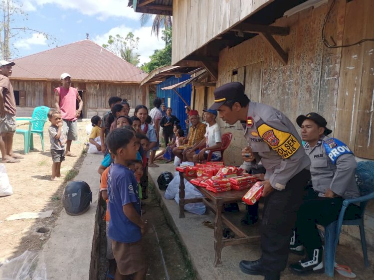 Polda NTT Tindaklanjuti Informasi Viral Warga Kampung Ndaung, Pastikan Bantuan Gempa Telah Disalurkan