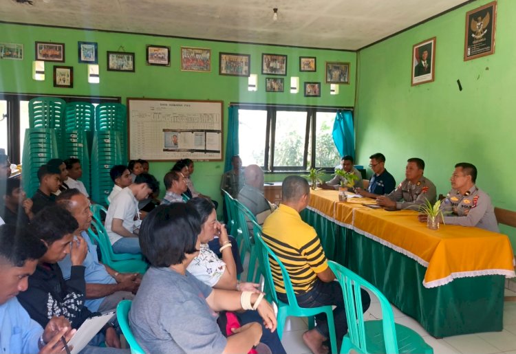 Cegah Karhutla, Ditbinmas Polda NTT Gencarkan Pembinaan dan Penyuluhan di Kelurahan Penfui