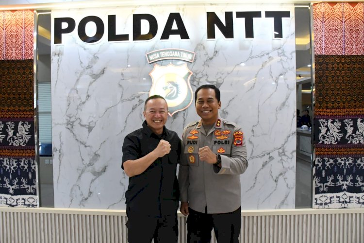 Kapolda NTT Terima Silaturahmi Pangdam IX/Udayana, Perkuat Sinergi TNI-Polri di Nusa Tenggara