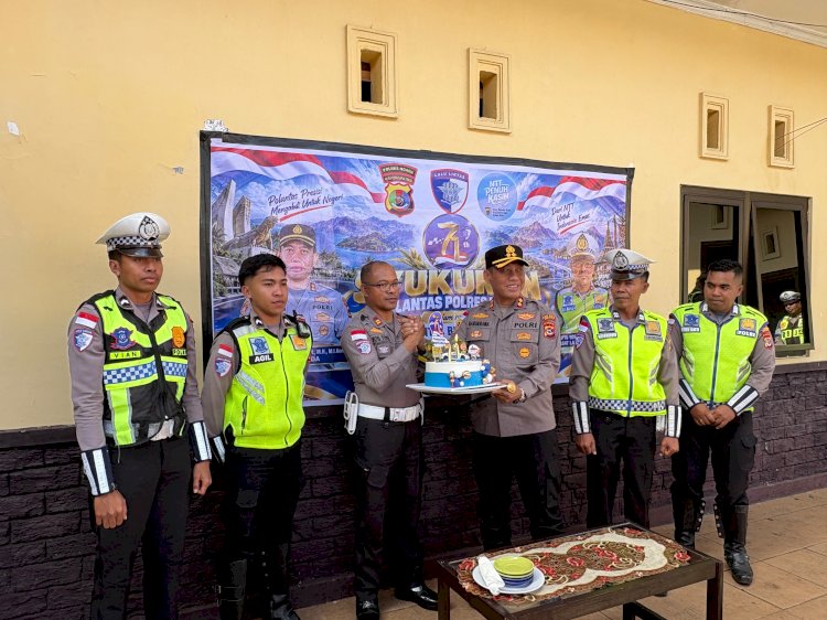 Semarak Hari Polantas ke-71 di Polres Ngada: Wujudkan Pelayanan Prima dan Soliditas