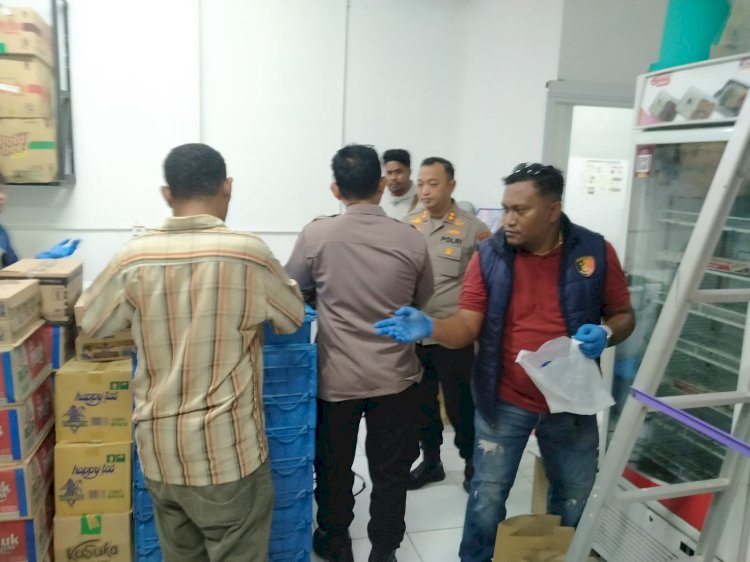 Polres Kupang Buru Pelaku Pembobol Minimarket Indomart dan Brankas ATM BRI di Desa Mata Air