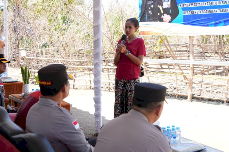 Kapolda NTT Resmikan Sumur Bor di Desa Benu Kampung Bestobe Takari Kupang, Warga: Terima Kasih Sudah Jawab Doa Kami