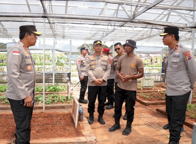 Kapolda NTT Tinjau Eco Wisata Tantya Sudhirajati, Perkuat Ketahanan Pangan dan Edukasi Lingkungan di  Polres Kupang
