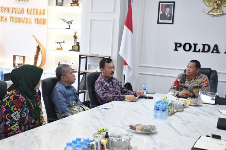 Kapolda NTT Terima Audiensi Irjen Kementerian P2MI, Perkuat Sinergi Pelindungan Pekerja Migran Indonesia