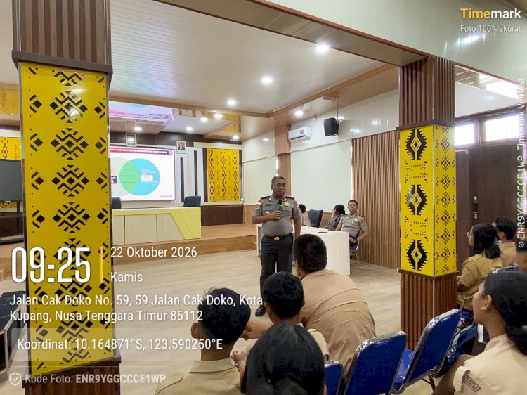 Ditbinmas Polda NTT Edukasi 150 Siswa SMA Negeri 1 Kupang, Cegah Radikalisme dan Ekstremisme di Era Digital