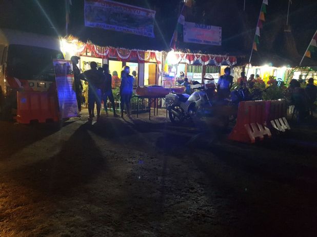 Jelang HUT RI Ke-72 Polres Sumba Timur ramaikan pameran dengan stand Polri
