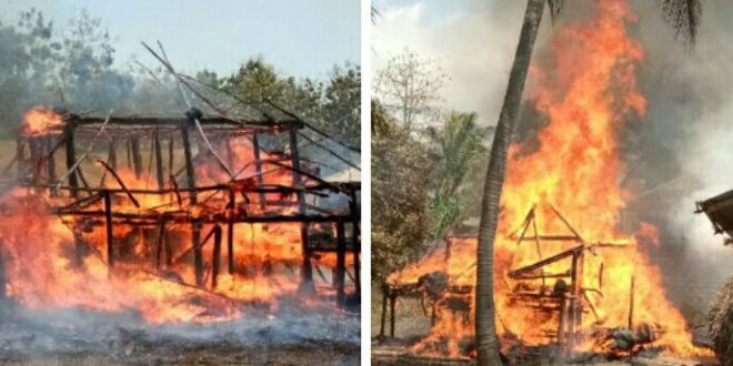 Jaga situasi kamtibmas, Kapolsek Kodi Utara ingatkan masyarakat Waspada kebakaran
