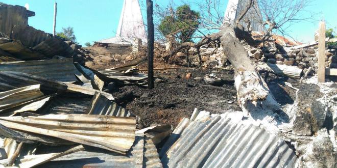 Terbakarnya 10 rumah warga, Kapolsek Wanokaka minta masyarakat saling bekerja sama dan hindari bakar sampah sembarangan