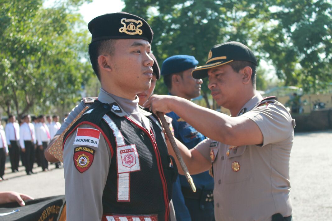Polres Kupang Kota Laksanakan Gelar Pasukan Operasi Bina Karuna Turangga 2017