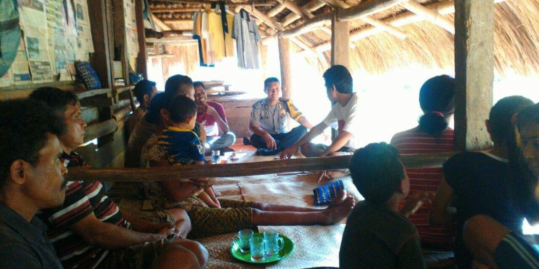 Dikunjungi Bahbinkamtibmas, Kepala Dusun Dan Warga Siap Dukung Pemilukada 2018