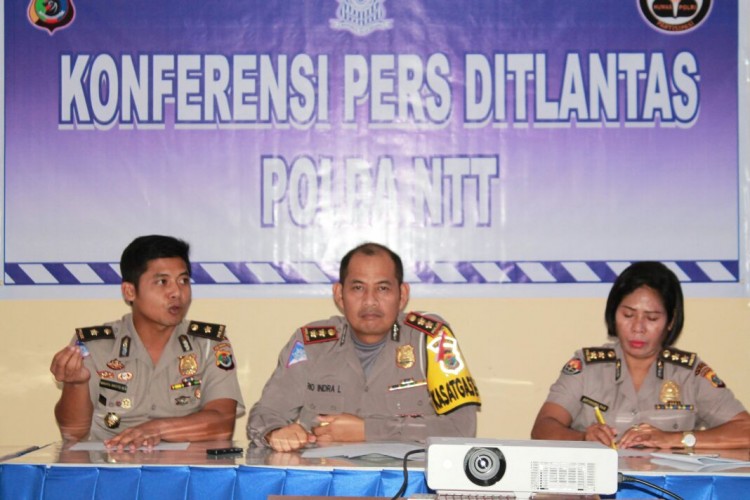 Direktorat lalu Lintas Polda NTT Release Hasil Ops Patuh Turangga 2018