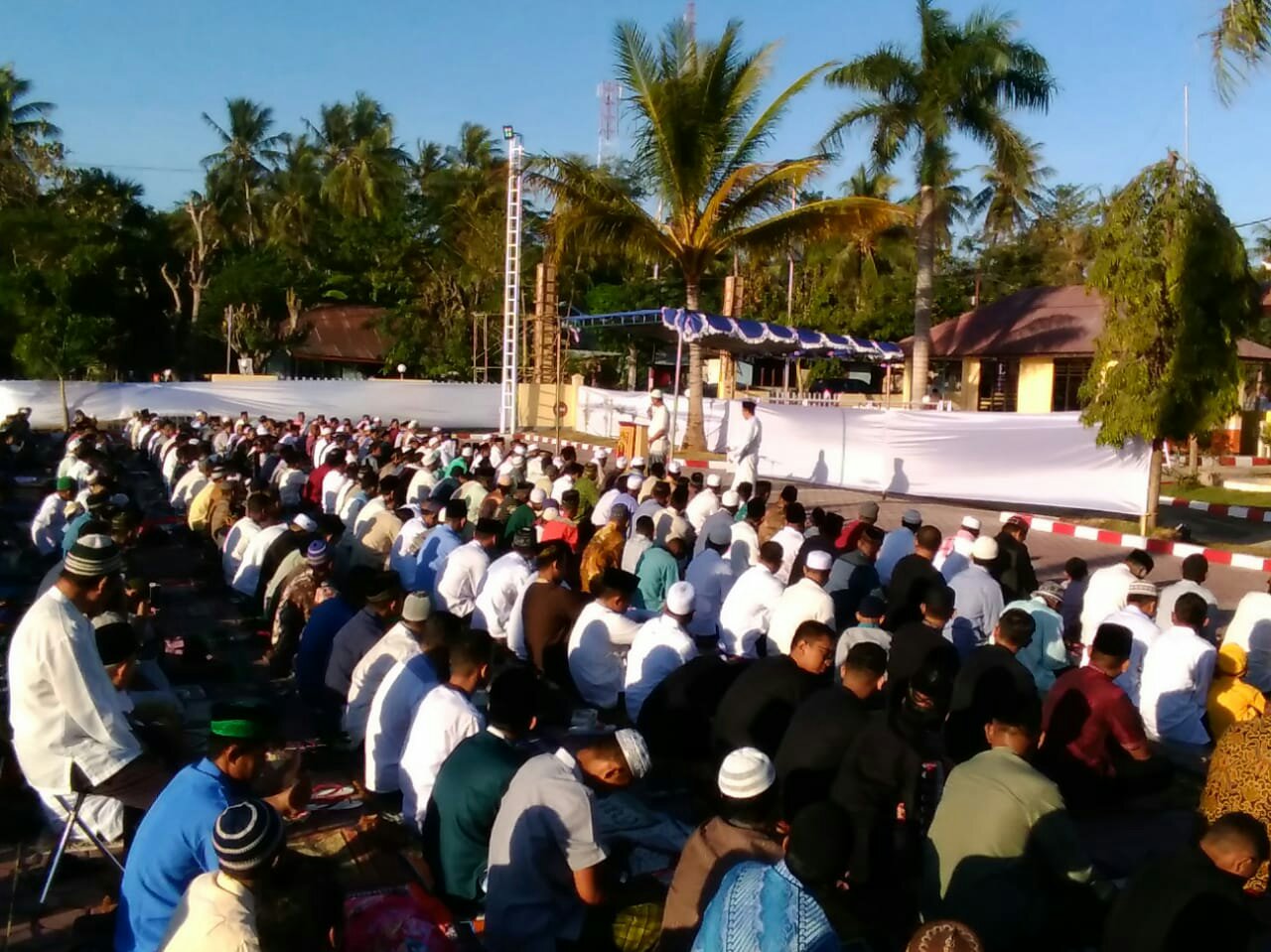 Polres Kupang amankan Kegiatan Sholat Idul Fitri