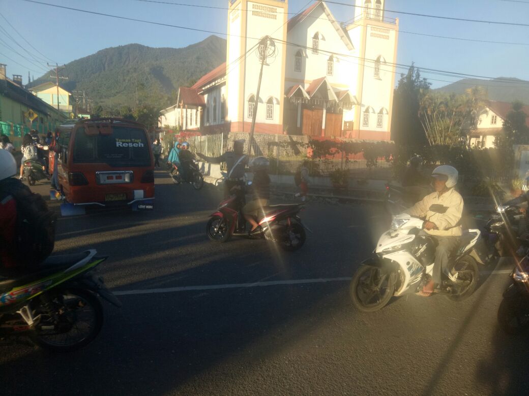 Patroli Pagi Polres manggarai antisipasi gangguan Kamtibmas