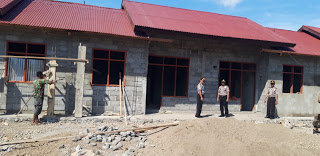 Tim sarpras Polda NTT tinjau Lokasi Pembangunan Rumah Jabatan Kapolsek Nelle
