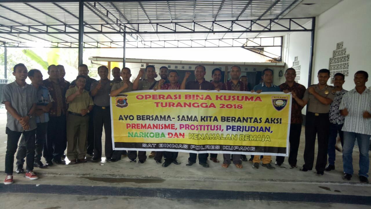 Ops Bina Kusuma 2018 : Polres Kupang laksanakan Mimbar Kamtibmas