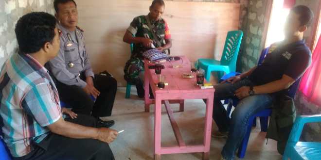 Jaga Keamanan & Ketertiban Wilayahnya, Kapolsek Loli Sambang ke Desa Wee Patola