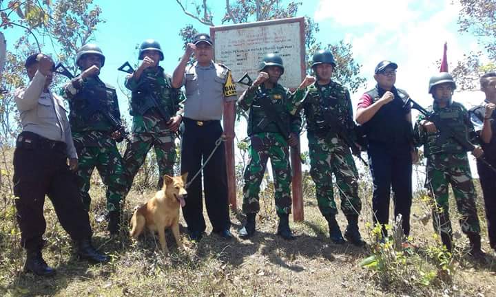 Operasi Linbas Turangga 2018:Gandeng TNI dan Bea Cukai, Polsubsektor Laktutus Giatkan Patroli di Tapal Batas RI-RDTL