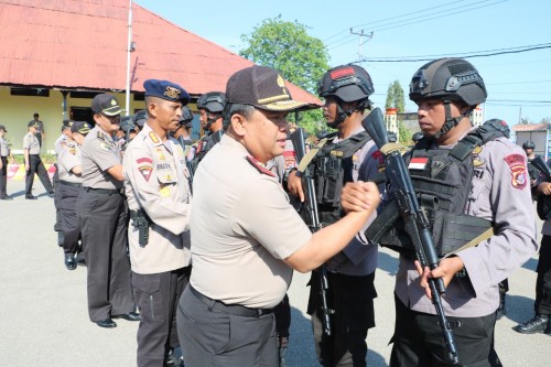 100 Orang Brimob Polda NTT Siap Amankan PT. Freeport Indonesia