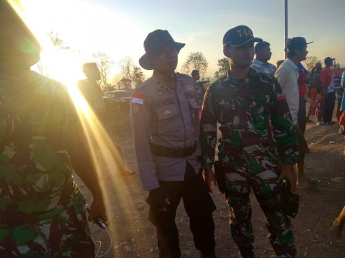 Pacuan Kuda Cross Border Diamankan Perssonil Gabungan Polres TTU dan Yonif 744 SBY