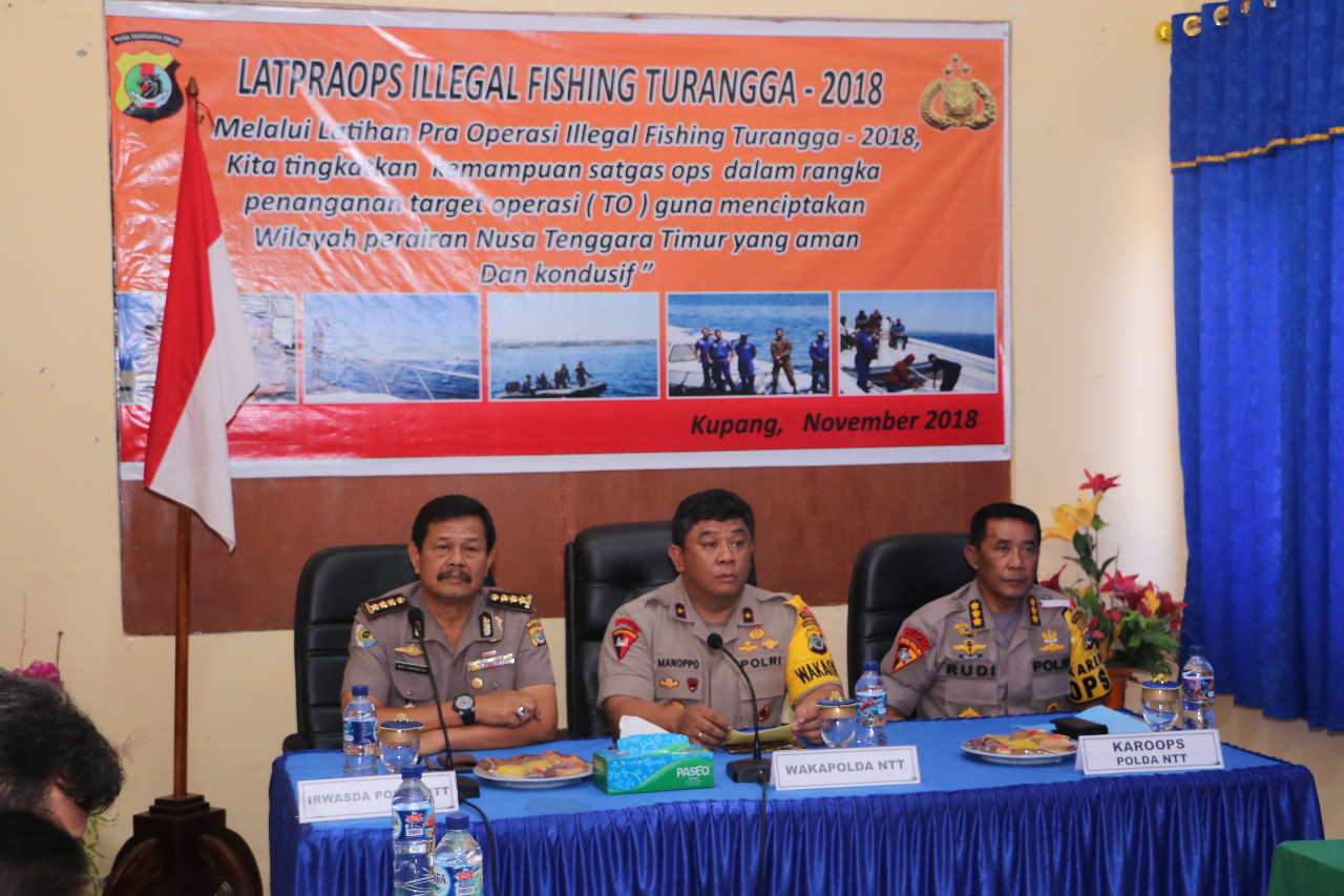 Ops Illegal Fishing Turangga 2018, Wakapolda NTT : 